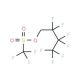 1H,1H-Heptafluorobutyl triflate (CAS 6401-01-0) - chemical structure image