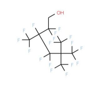 1H,1H-Perfluoro(3,5,5-trimethylhexan-1-ol) (CAS 232267-34-4) - chemical structure image