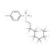 1H,1H-Perfluoroheptyl p-toluenesulfonate (CAS 883500-11-6) - chemical structure image