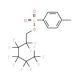1H,1H-Perfluorohexyl p-toluenesulfonate (CAS 355-77-1) - chemical structure image
