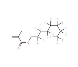 1H,1H-Perfluorooctyl methacrylate (CAS 3934-23-4) - chemical structure image