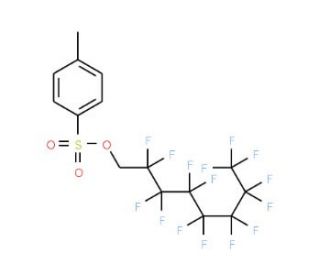 1H,1H-Perfluorooctyl p-toluenesulfonate (CAS 24962-65-0) - chemical structure image