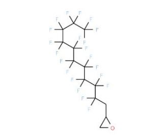 1H,2H,3H,3H-Perfluoro-1,2-epoxytridecane (CAS 38565-54-7) - chemical structure image