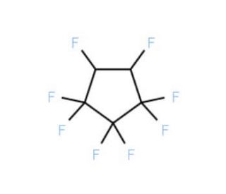 1H,2H-Octafluorocyclopentane (CAS 828-35-3) - chemical structure image