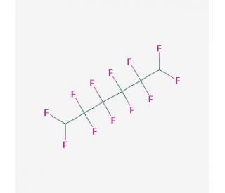 1H,6H-Perfluorohexane (CAS 336-07-2) - chemical structure image