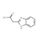 (1H-Benzoimidazol-2-yl)acetic acid (CAS 13570-08-6) - chemical structure image