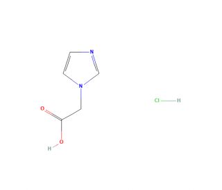 1H-imidazol-1-ylacetic acid hydrochloride - chemical structure image