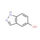 1H-Indazol-5-ol (CAS 15579-15-4) - chemical structure image