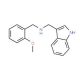 (1H-Indol-3-ylmethyl)-(2-methoxy-benzyl)-amine (CAS 625409-25-8) - chemical structure image