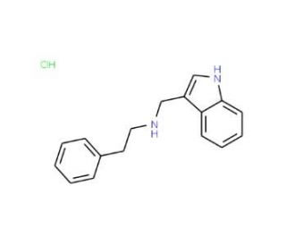 (1H-Indol-3-ylmethyl)-phenethyl-aminehydrochloride - chemical structure image
