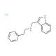 (1H-Indol-3-ylmethyl)-phenethyl-aminehydrochloride - chemical structure image
