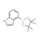 1H-Indole-4-boronic acid, pinacol ester (CAS 388116-27-6) - chemical structure image