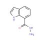 1H-Indole-7-carbohydrazide (CAS 321309-24-4) - chemical structure image