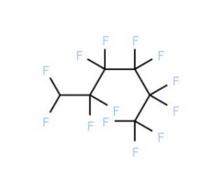1H-Perfluorohexane (CAS 355-37-3) - chemical structure image