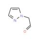 1H-Pyrazol-1-ylacetaldehyde - chemical structure image
