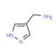1H-pyrazol-4-ylmethanamine dihydrochloride (CAS 1172862-88-2) - chemical structure image