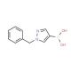1H-Pyrazole-1-benzyl-4-boronic acid (CAS 852362-22-2) - chemical structure image