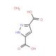 1H-Pyrazole-3,5-dicarboxylic acid monohydrate (CAS 303180-11-2) - chemical structure image