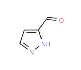 1H-Pyrazole-3-carbaldehyde (CAS 3920-50-1) - chemical structure image