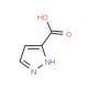 1H-Pyrazole-3-carboxylic acid (CAS 1621-91-6) - chemical structure image