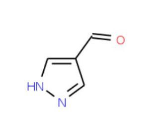 1H-Pyrazole-4-carbaldehyde (CAS 35344-95-7) - chemical structure image