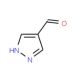 1H-Pyrazole-4-carbaldehyde (CAS 35344-95-7) - chemical structure image