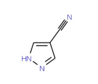 1H-Pyrazole-4-carbonitrile (CAS 31108-57-3) - chemical structure image