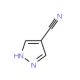 1H-Pyrazole-4-carbonitrile (CAS 31108-57-3) - chemical structure image