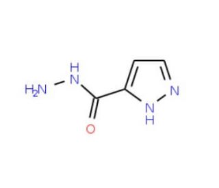 1H-pyrazole-5-carbohydrazide (CAS 26275-64-9) - chemical structure image