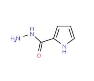 1H-Pyrrole-2-carboxylic acid hydrazide (CAS 50269-95-9) - chemical structure image