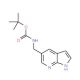 (1H-Pyrrolo[2,3-b]pyridin-5-ylmethyl)-carbamic acid tert-butyl ester (CAS 900514-09-2) - chemical structure image