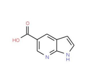 1H-Pyrrolo[2,3-b]pyridine-5-carboxylic acid (CAS 754214-42-1) - chemical structure image