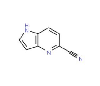 1H-Pyrrolo[3,2-b]pyridine-5-carbonitrile (CAS 146767-63-7) - chemical structure image