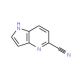 1H-Pyrrolo[3,2-b]pyridine-5-carbonitrile (CAS 146767-63-7) - chemical structure image