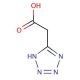 1H-Tetrazole-5-acetic acid (CAS 21743-75-9) - chemical structure image
