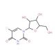 [1′,2′,3′,4′,5′-13C5]uridine (CAS 159496-16-9) - chemical structure image