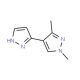 1′,3′-Dimethyl-1H,1′H-[3,4′]bipyrazolyl - chemical structure image