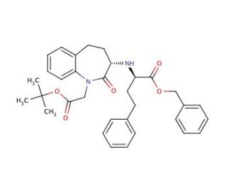 1&prime;-epi-Benazeprilat Benzyl Ester (Glycine)tert-butyl Ester - chemical structure image