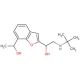 1′-Hydroxy Bufuralol (Mixture of Diastereomers) (CAS 57704-16-2) - chemical structure image
