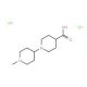 1′-Methyl-1,4′-bipiperidine-4-carboxylic aciddihydrochloride - chemical structure image