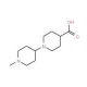 1′-Methyl-[1,4′]bipiperidinyl-4-carboxylic acid - chemical structure image