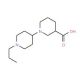1′-Propyl-[1,4′]bipiperidinyl-3-carboxylic acid - chemical structure image