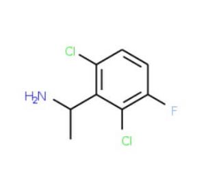 (1R)-1-(2,6-dichloro-3-fluorophenyl)ethanamine - chemical structure image