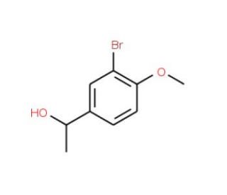 (1R)-1-(3-bromo-4-methoxyphenyl)ethanol - chemical structure image