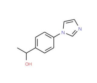 (1R)-1-[4-(1H-imidazol-1-yl)phenyl]ethanol - chemical structure image