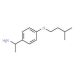 (1R)-1-[4-(3-methylbutoxy)phenyl]ethanamine - chemical structure image