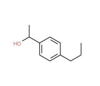 (1R)-1-(4-propylphenyl)ethan-1-ol - chemical structure image