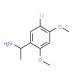 (1R)-1-(5-chloro-2,4-dimethoxyphenyl)ethanamine - chemical structure image