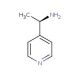 (1R)-1-pyridin-4-ylethanamine (CAS 45682-36-8) - chemical structure image