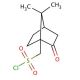 (1R)-(−)-10-Camphorsulfonyl Chloride (CAS 39262-22-1) - chemical structure image